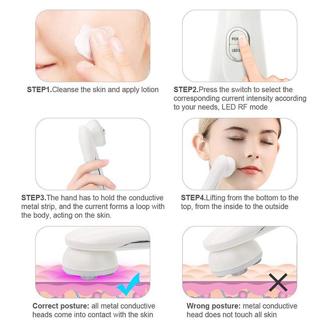 wrinkle removal & face lift device for home